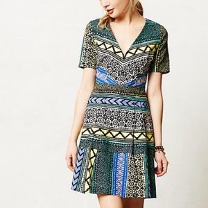 ⭐️HP⭐️Anthropologie Aztec New Moon Dress Size 4